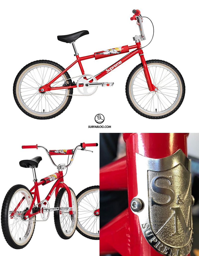 Surfablog SUPREME X S M 1995 BMX DIRT BIKE